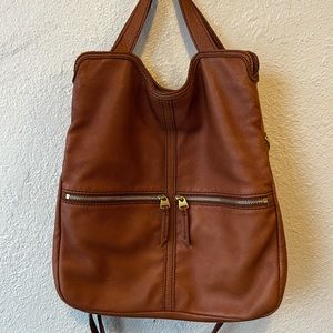 Fossil fold over crossbody bag